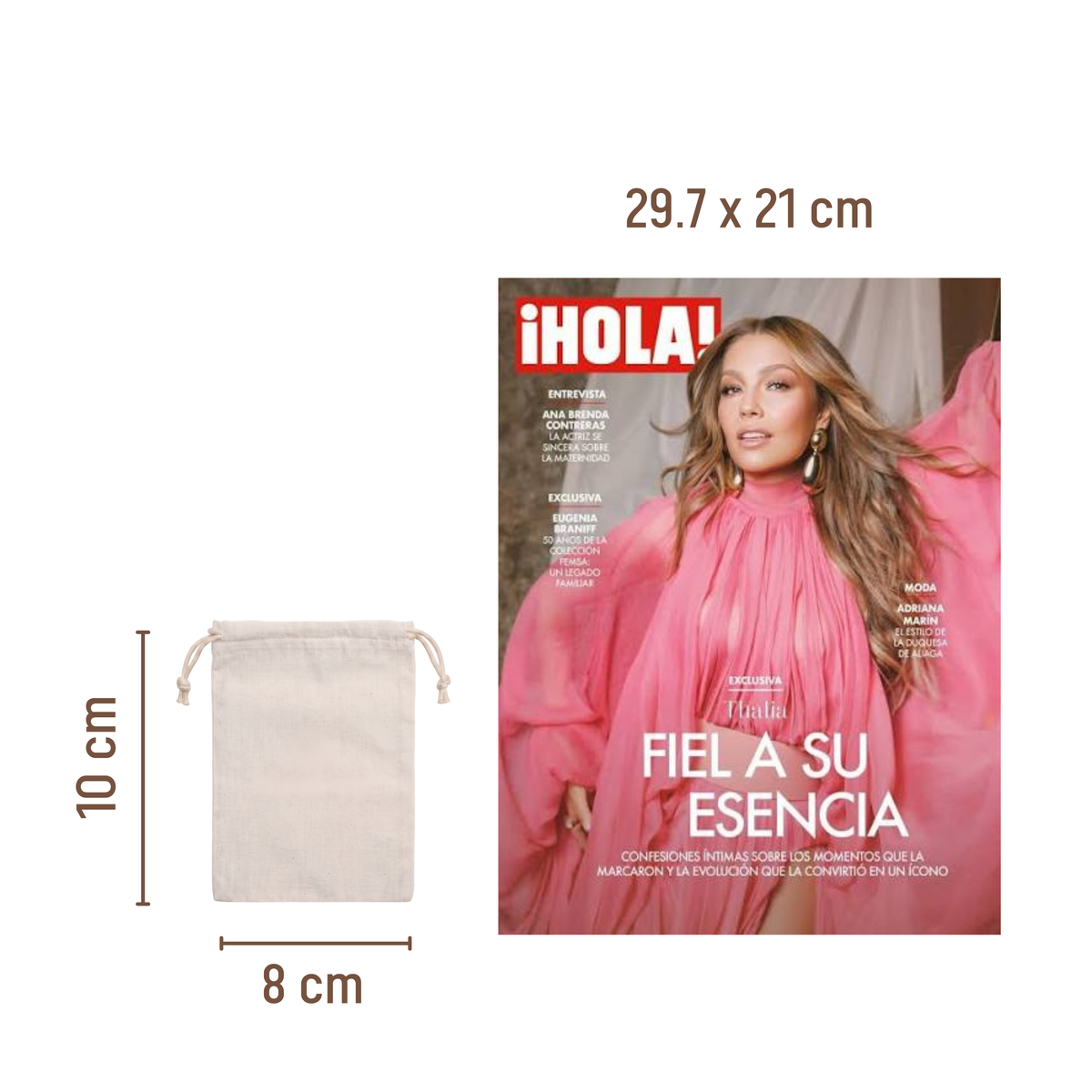 Bolsitas de Tela con Cordón en Lienzo Liviano – Colección Brisa