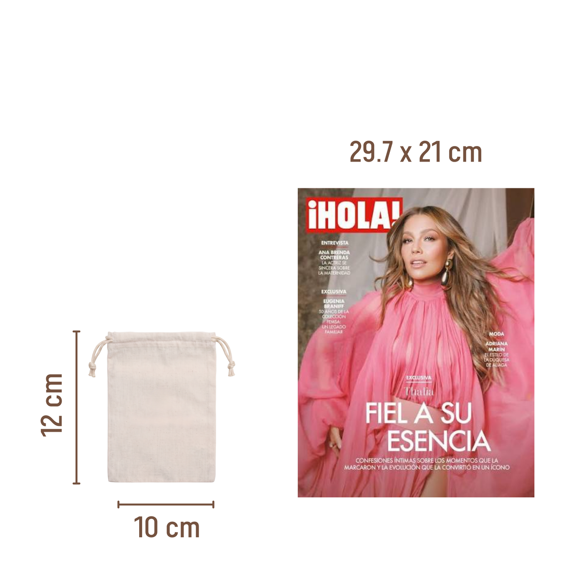 Bolsitas de Tela con Cordón en Lienzo Liviano – Colección Brisa