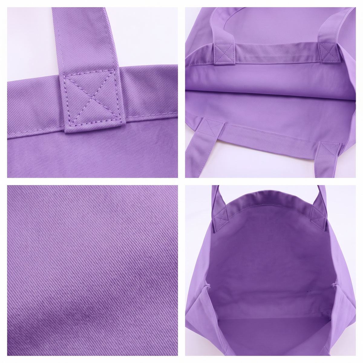 Bolsa Tote Grande de Dril en Colores 40 × 35 cm – Ceiba Trópico