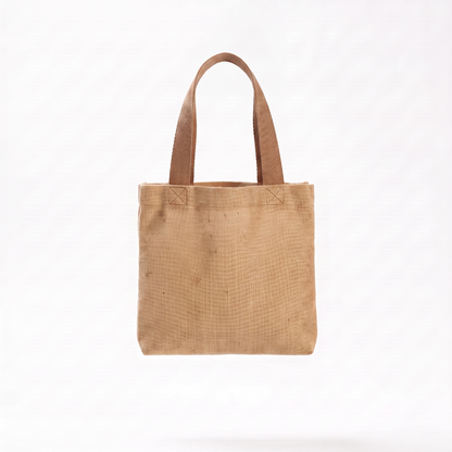 Pack x10 - Bolsa Tote Básica de Yute | Precio por Mayor