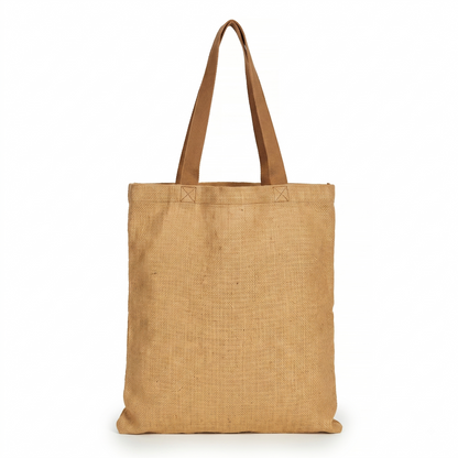 Pack x10 - Bolsa Tote Básica de Yute | Precio por Mayor