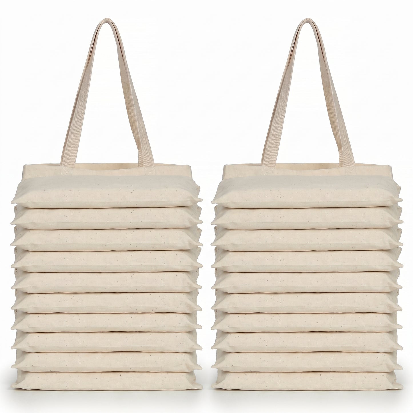 Pack x20 - Bolsa Tote Básica de Lona | Precio por Mayor