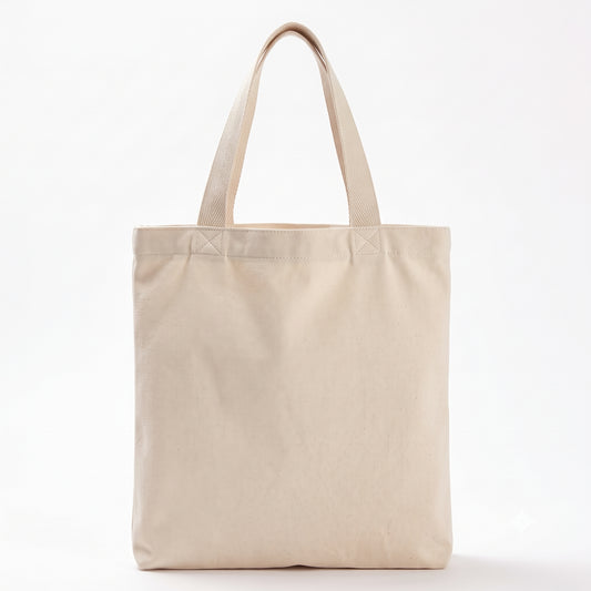 Mini Bolsa Tote de Lienzo Liviana 28 × 22 cm – Helecho Brisa