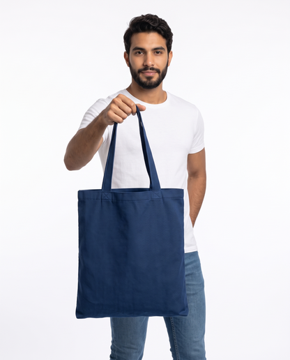 Bolsa Tote Grande de Dril en Colores 40 × 35 cm – Ceiba Trópico